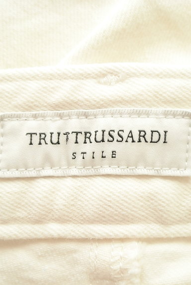 TRUSSARDI（トラサルディ）の古着「コットン混テーパードパンツ（デニムパンツ）」大画像６へ