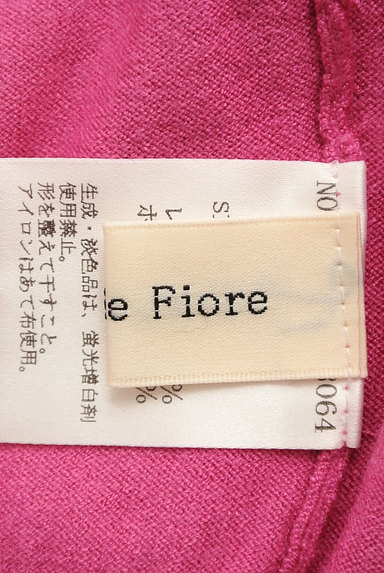 Debut de Fiore by LAISSE PASSE（デビュー・ド・フィオレ）の古着「花刺繍ニット（ニット）」大画像６へ