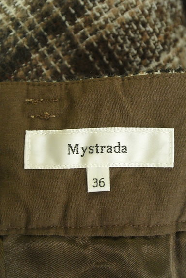 Mystrada（マイストラーダ）の古着「ミモレ丈チェック柄スカート（ロングスカート・マキシスカート）」大画像６へ