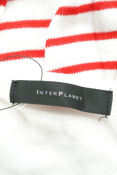 INTER PLANET（インタープラネット）の古着「カシュクールボーダーニット（ニット）」大画像６へ