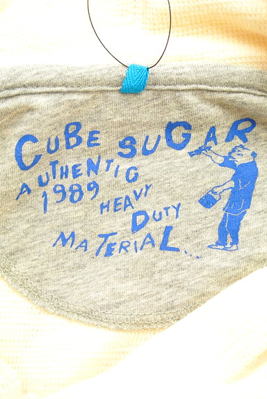 CUBE SUGAR（キューブシュガー）の古着「ワッフルシアートップス（スウェット・パーカー）」大画像６へ