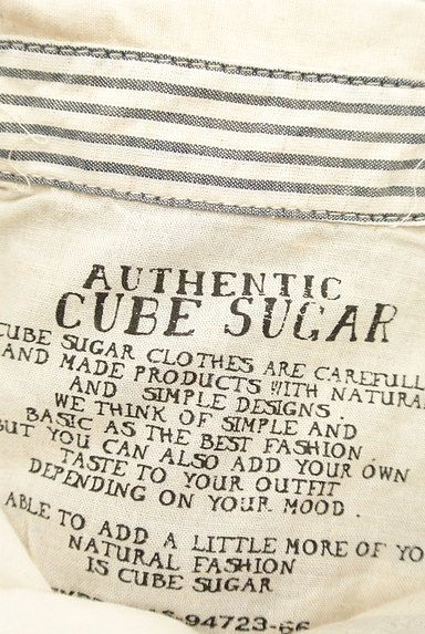 CUBE SUGAR（キューブシュガー）の古着「配色カジュアルシャツ（カジュアルシャツ）」大画像６へ