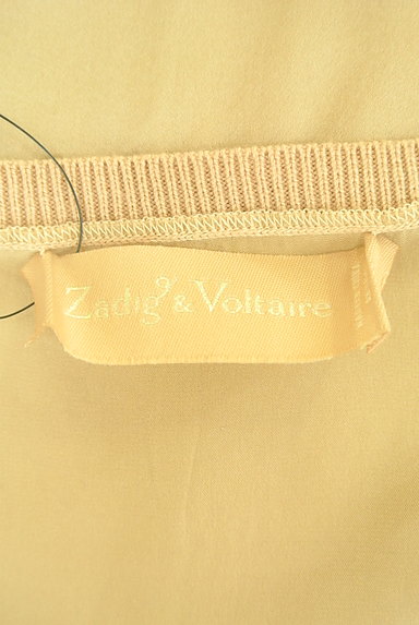 Zadig&Voltaire（ザディグエヴォルテール）の古着「後ろシルク切替ボートネックニット（ニット）」大画像６へ
