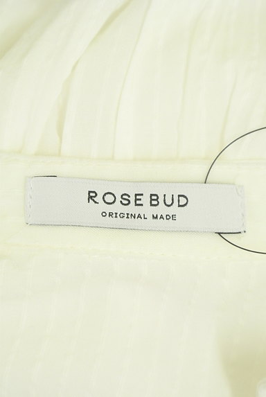 ROSE BUD（ローズバッド）の古着「ウエストリボンシアーロングシャツワンピ（ワンピース・チュニック）」大画像６へ