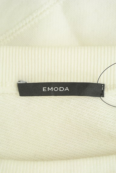 EMODA（エモダ）の古着「ワンショルダードルマンニット（スウェット・パーカー）」大画像６へ