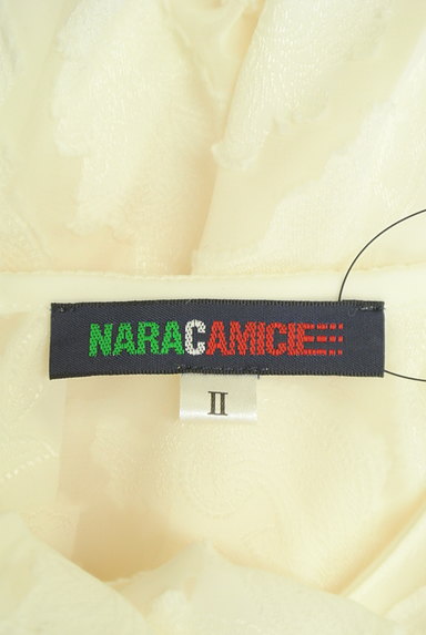 NARA CAMICIE（ナラカミーチェ）の古着「ストール付き透かし柄ブラウス（カットソー・プルオーバー）」大画像６へ