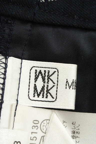 MK MICHEL KLEIN（エムケーミッシェルクラン）の古着「ストライプ柄アンクルワイドパンツ（パンツ）」大画像６へ