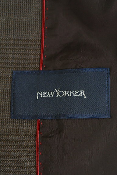 NEW YORKER（ニューヨーカー）の古着「大人チェックテーラードジャケット（ジャケット）」大画像６へ