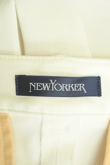 NEW YORKER（ニューヨーカー）の古着「品ある白無地ストレッチパンツ（パンツ）」大画像６へ