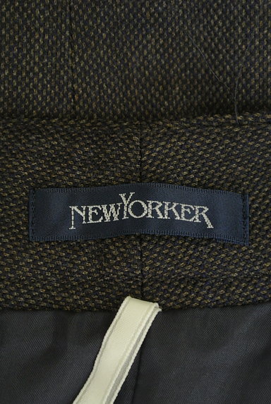 NEW YORKER（ニューヨーカー）の古着「センタープレスストレートパンツ（パンツ）」大画像６へ