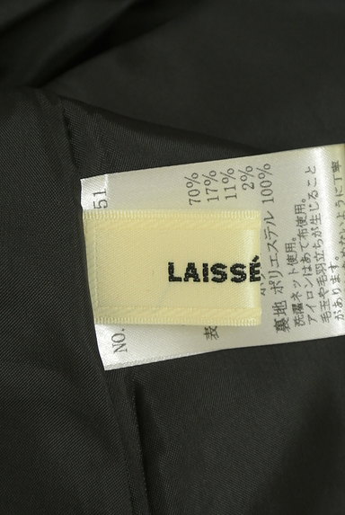 LAISSE PASSE（レッセパッセ）の古着「切替ウールツイードワンピース（ワンピース・チュニック）」大画像６へ