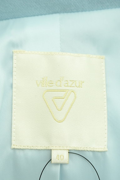 Ville dazur（ビルダジュール）の古着「ふんわり襟のカラーコットンジャケット（ジャケット）」大画像６へ