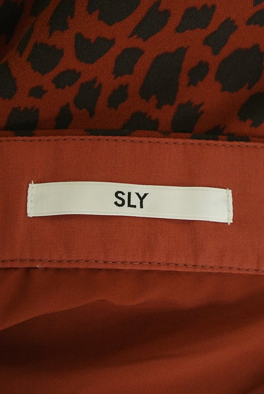SLY（スライ）の古着「裾フリルレオパード柄ロングスカート（ロングスカート・マキシスカート）」大画像６へ