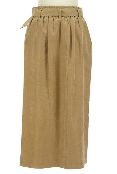 Melan Cleuge（メランクルージュ）の古着「ベルト付きロングタイトスカート（ロングスカート・マキシスカート）」大画像２へ