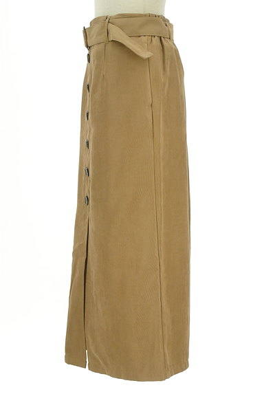 Melan Cleuge（メランクルージュ）の古着「ベルト付きロングタイトスカート（ロングスカート・マキシスカート）」大画像３へ