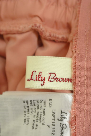 Lily Brown（リリーブラウン）の古着「リボン付き花柄刺繍ベアトップ（キャミソール・タンクトップ）」大画像６へ