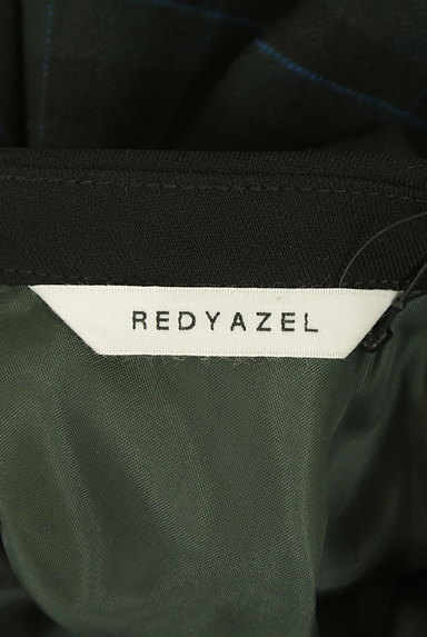 REDYAZEL（レディアゼル）の古着「チェック柄襟付きコンパクト七分袖カットソー（カットソー・プルオーバー）」大画像６へ
