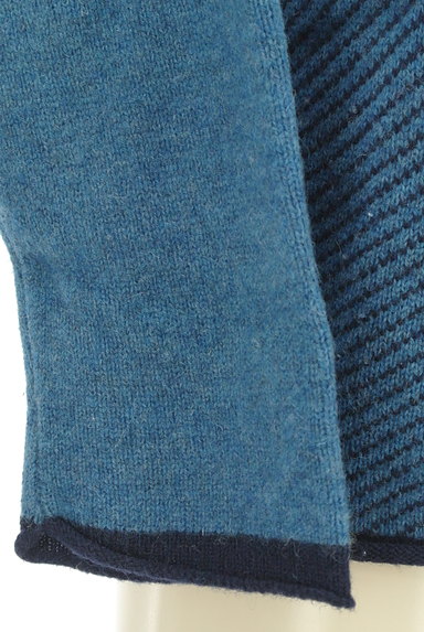 NATURAL LAUNDRY（ナチュラルランドリー）の古着「キリカエ配色ウールセーター（ニット）」大画像５へ