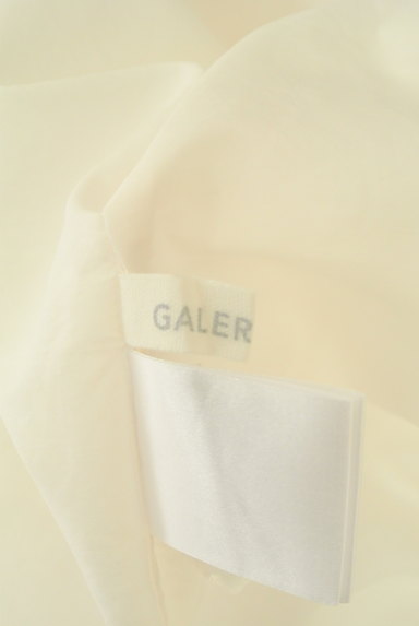 GALERIE VIE（ギャルリーヴィー）の古着「ボートネックシャツカットソー（カットソー・プルオーバー）」大画像６へ