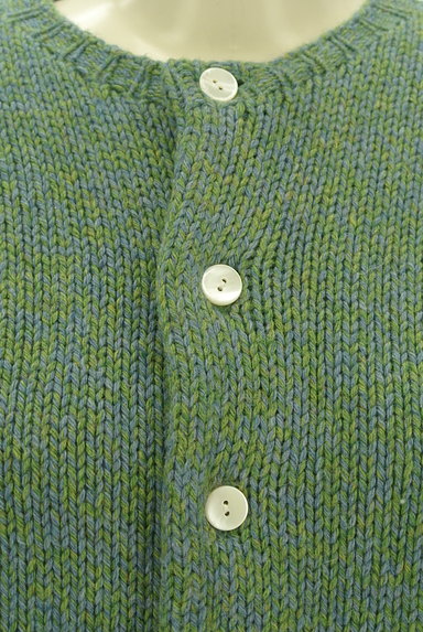 NATURAL LAUNDRY（ナチュラルランドリー）の古着「手編み風ほっこりニットカーディガン（カーディガン・ボレロ）」大画像４へ