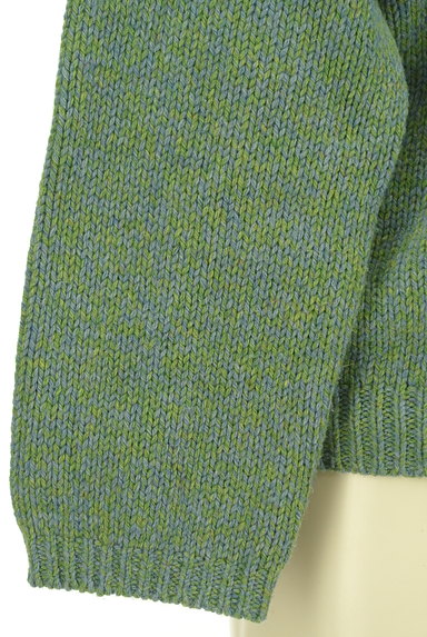 NATURAL LAUNDRY（ナチュラルランドリー）の古着「手編み風ほっこりニットカーディガン（カーディガン・ボレロ）」大画像５へ