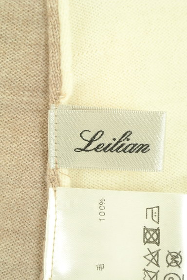 LEILIAN（レリアン）の古着「ラテカラー配色のタートルニット（ニット）」大画像６へ