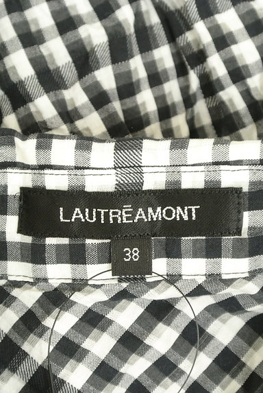 LAUTREAMONT（ロートレアモン）の古着「くしゅくしゅチェック柄シャツ（カジュアルシャツ）」大画像６へ