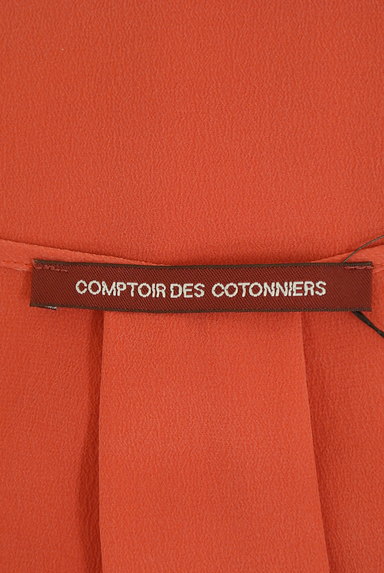 Comptoir des Cotonniers（コントワーデコトニエ）の古着「ピンタックフリルシルクブラウス（カットソー・プルオーバー）」大画像６へ