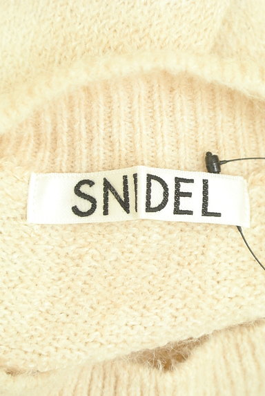 Snidel（スナイデル）の古着「カーデ風ショール付きモックネックニット（ニット）」大画像６へ