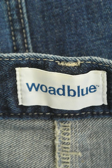 woadblue（ウォードブルー）の古着「斜めボタン付きロングデニムスカート（ロングスカート・マキシスカート）」大画像６へ