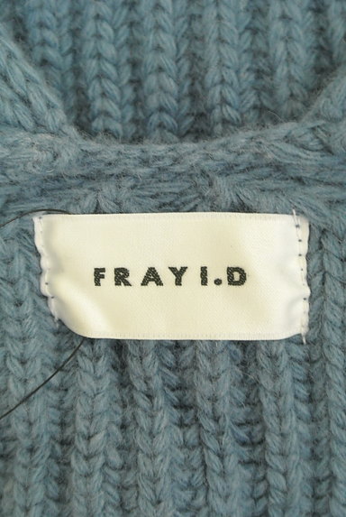 FRAY I.D（フレイアイディー）の古着「Vネックドロップショルダーニット（ニット）」大画像６へ