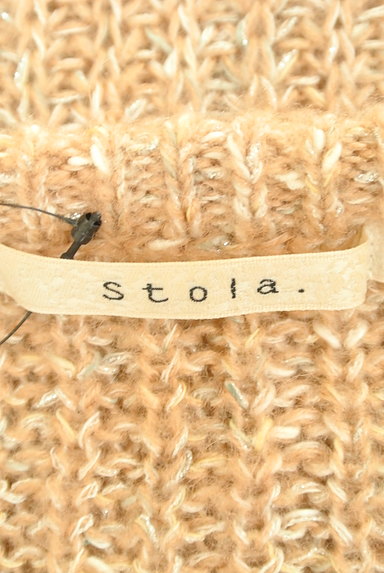 Stola.（ストラ）の古着「スリット糸ニットトップス（ニット）」大画像６へ