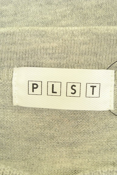 PLST（プラステ）の古着「編地切替モックネックニット（ニット）」大画像６へ