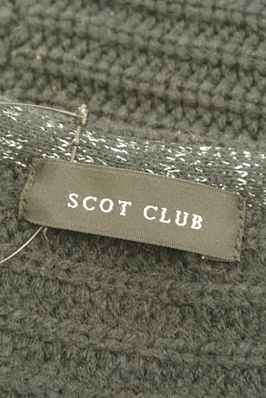 SCOT CLUB（スコットクラブ）の古着「袖切替ノーカラーニットカーディガン（カーディガン・ボレロ）」大画像６へ