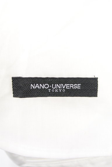 nano・universe（ナノユニバース）の古着「クロップドホワイトカラーパンツ（パンツ）」大画像６へ