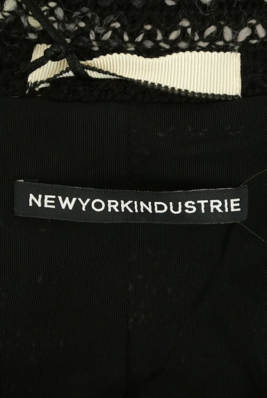 NEWYORKINDUSTRIE（ニューヨークインダストリー）の古着「ボーダーニットジャケット（ジャケット）」大画像６へ