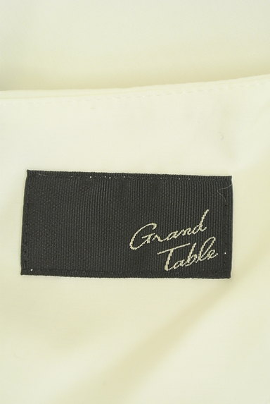 GRAND TABLE（グランターブル）の古着「バイカラーバックリボン七分袖カットソー（カットソー・プルオーバー）」大画像６へ