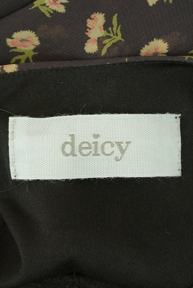 DEICY（デイシー）の古着「小花柄シフォンワンピース（ワンピース・チュニック）」大画像６へ