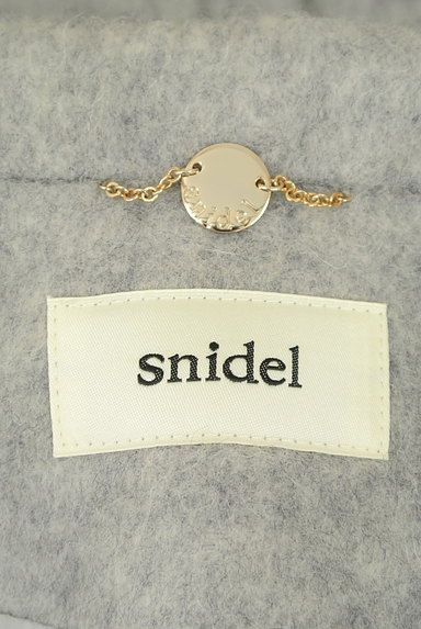 Snidel（スナイデル）の古着「ウエストリボンビッグカラーコート（コート）」大画像６へ