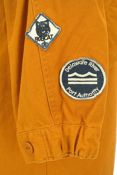 CUBE SUGAR（キューブシュガー）の古着「ワッペンデザインミリタリーコート（ブルゾン・スタジャン）」大画像５へ