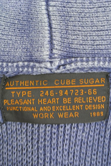 CUBE SUGAR（キューブシュガー）の古着「ルーズロングニットカーデ（カーディガン・ボレロ）」大画像６へ