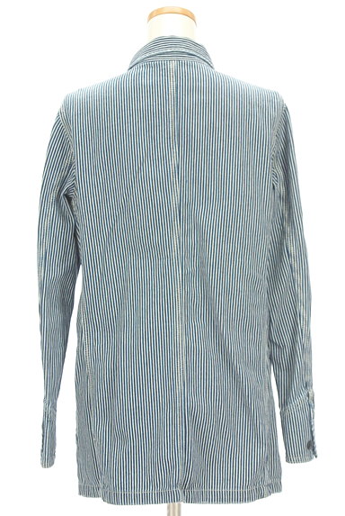 CUBE SUGAR（キューブシュガー）の古着「ロングワークシャツ（ブルゾン・スタジャン）」大画像２へ