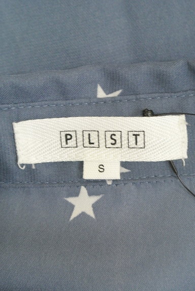 PLST（プラステ）の古着「星柄シアーシャツ（ブラウス）」大画像６へ