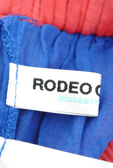 RODEO CROWNS（ロデオクラウン）の古着「配色コットンワイドパンツ（パンツ）」大画像６へ