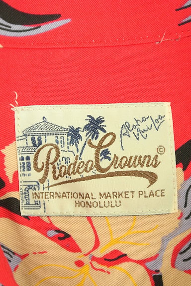 RODEO CROWNS（ロデオクラウン）の古着「ハイビスカス柄アロハシャツ（ブラウス）」大画像６へ