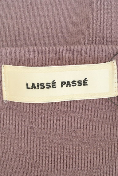 LAISSE PASSE（レッセパッセ）の古着「フラワー刺繍リブニット（ニット）」大画像６へ