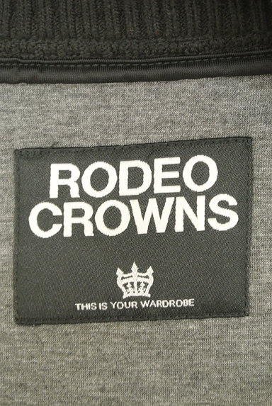 RODEO CROWNS（ロデオクラウン）の古着「ボーダーリブ切替ブルゾン（ブルゾン・スタジャン）」大画像６へ