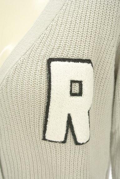 RODEO CROWNS（ロデオクラウン）の古着「ぷっくりロゴのカーディガン（カーディガン・ボレロ）」大画像４へ