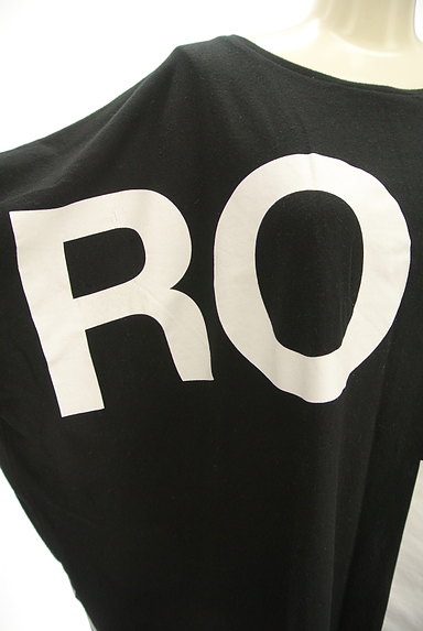 RODEO CROWNS（ロデオクラウン）の古着「大きな白黒ロゴコクーンＴシャツ（Ｔシャツ）」大画像４へ