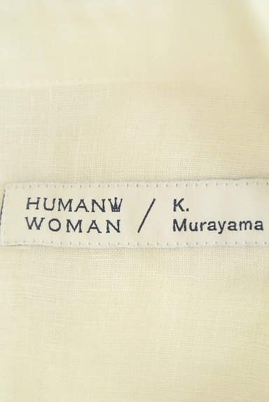 HUMAN WOMAN（ヒューマンウーマン）の古着「リラックスリネンシアーシャツ（カジュアルシャツ）」大画像６へ